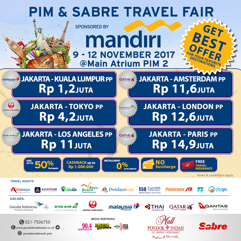 bank mandiri travel fair